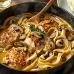 Filet mignon aux champignons et moutarde : fondant, crémeux, prêt en 30 minutes