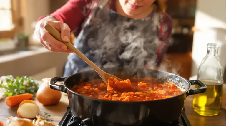 Ma sauce tomate était toujours trop acide : ce légume a réglé le problème sans jamais toucher au sucre